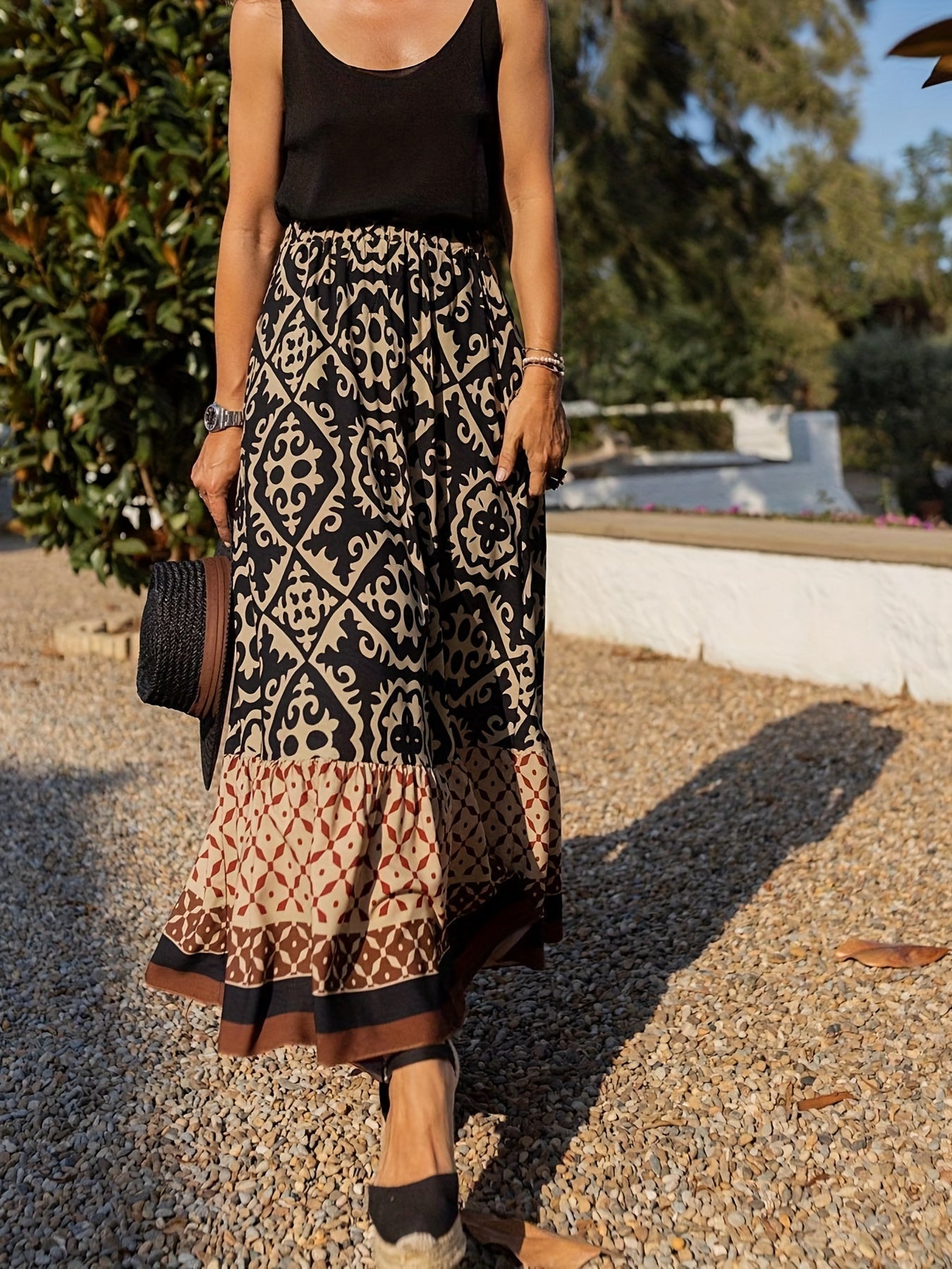 Hily - Falda Larga Boho