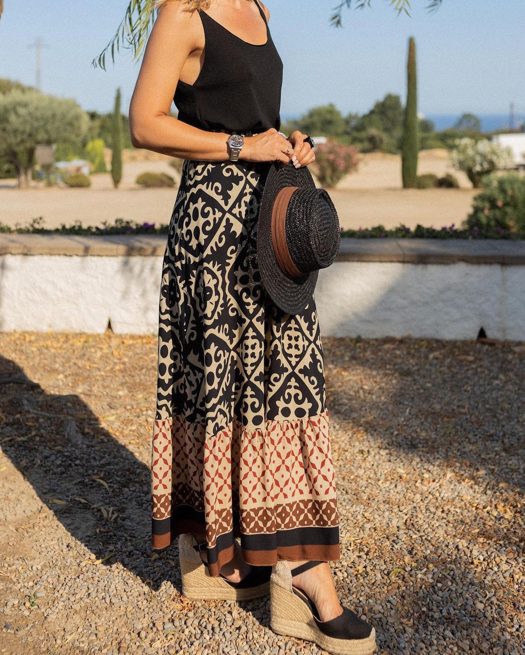 Hily - Falda Larga Boho