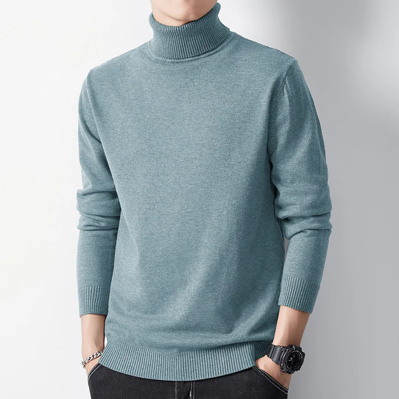 Harland Nanosilk - Suéter Cuello Alto Merino