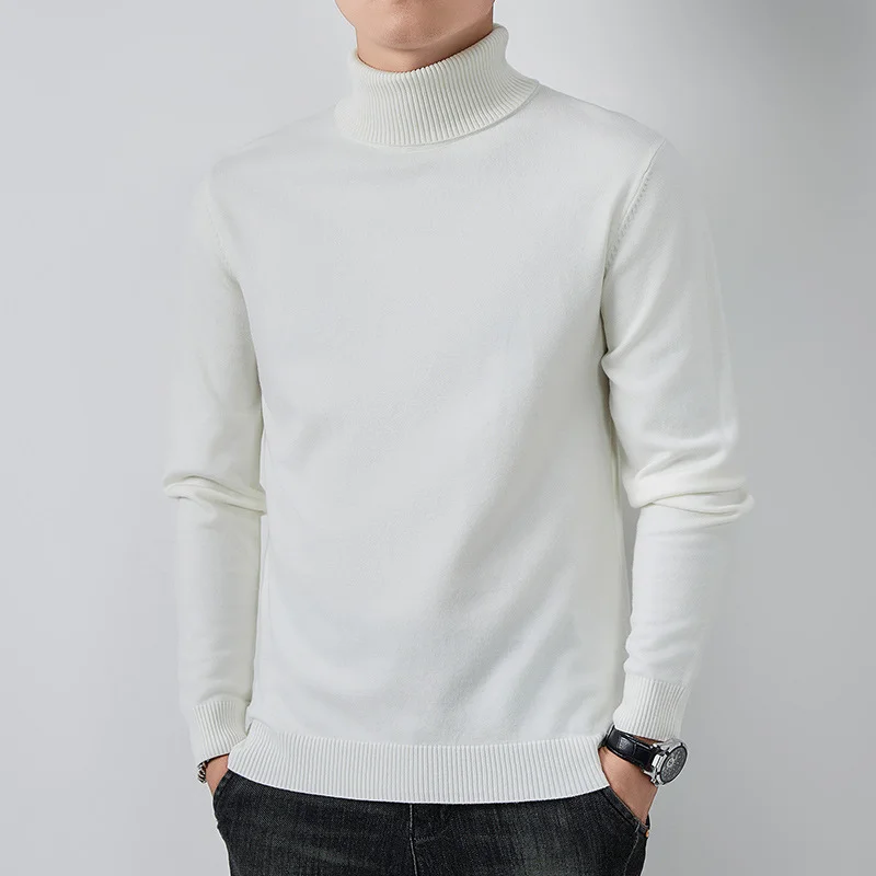 Harland Nanosilk - Suéter Cuello Alto Merino