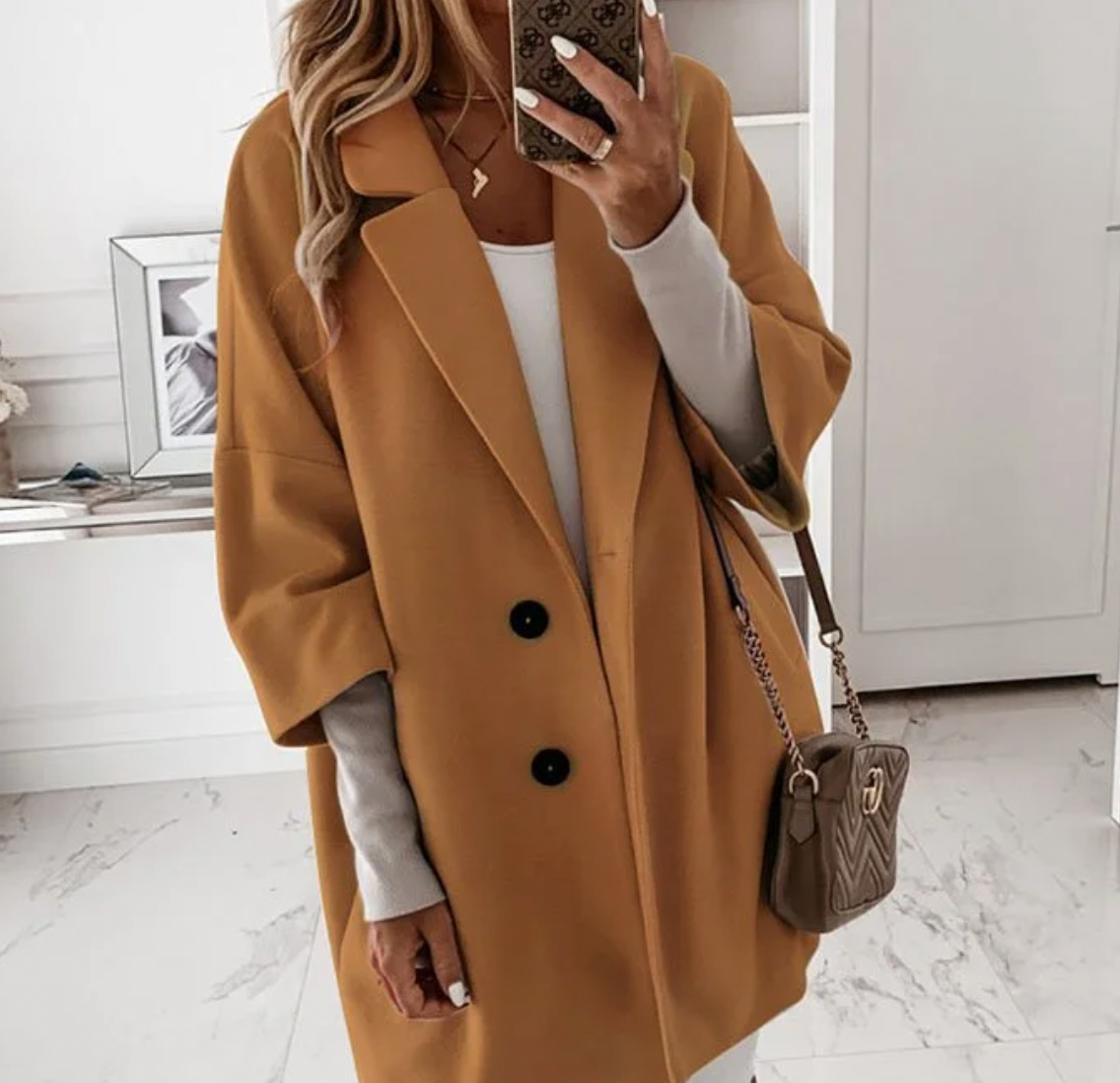 MIRJA - Elegante Chaqueta Para el Otoño