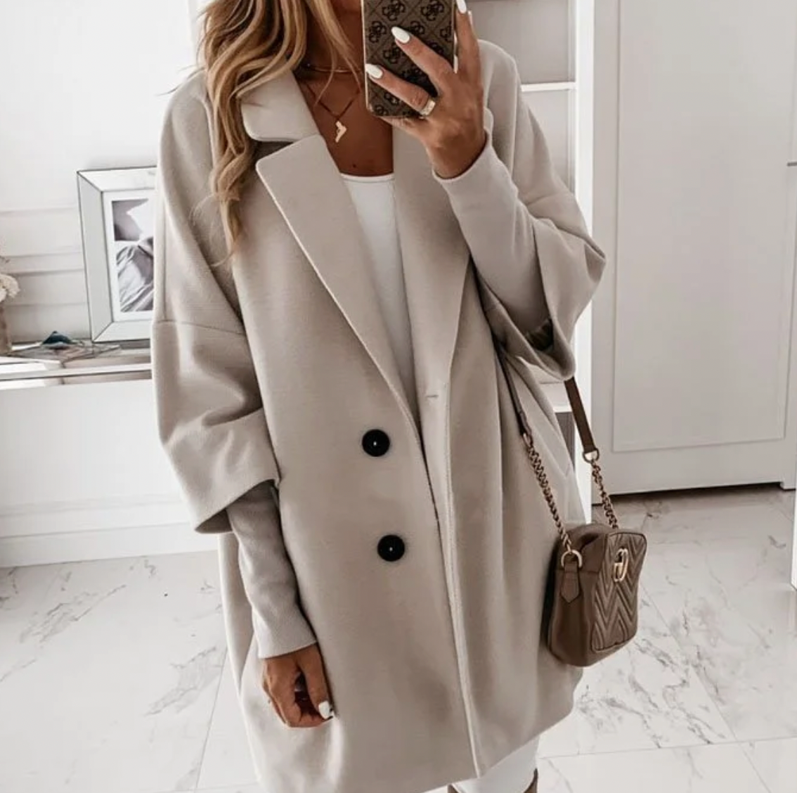 MIRJA - Elegante Chaqueta Para el Otoño