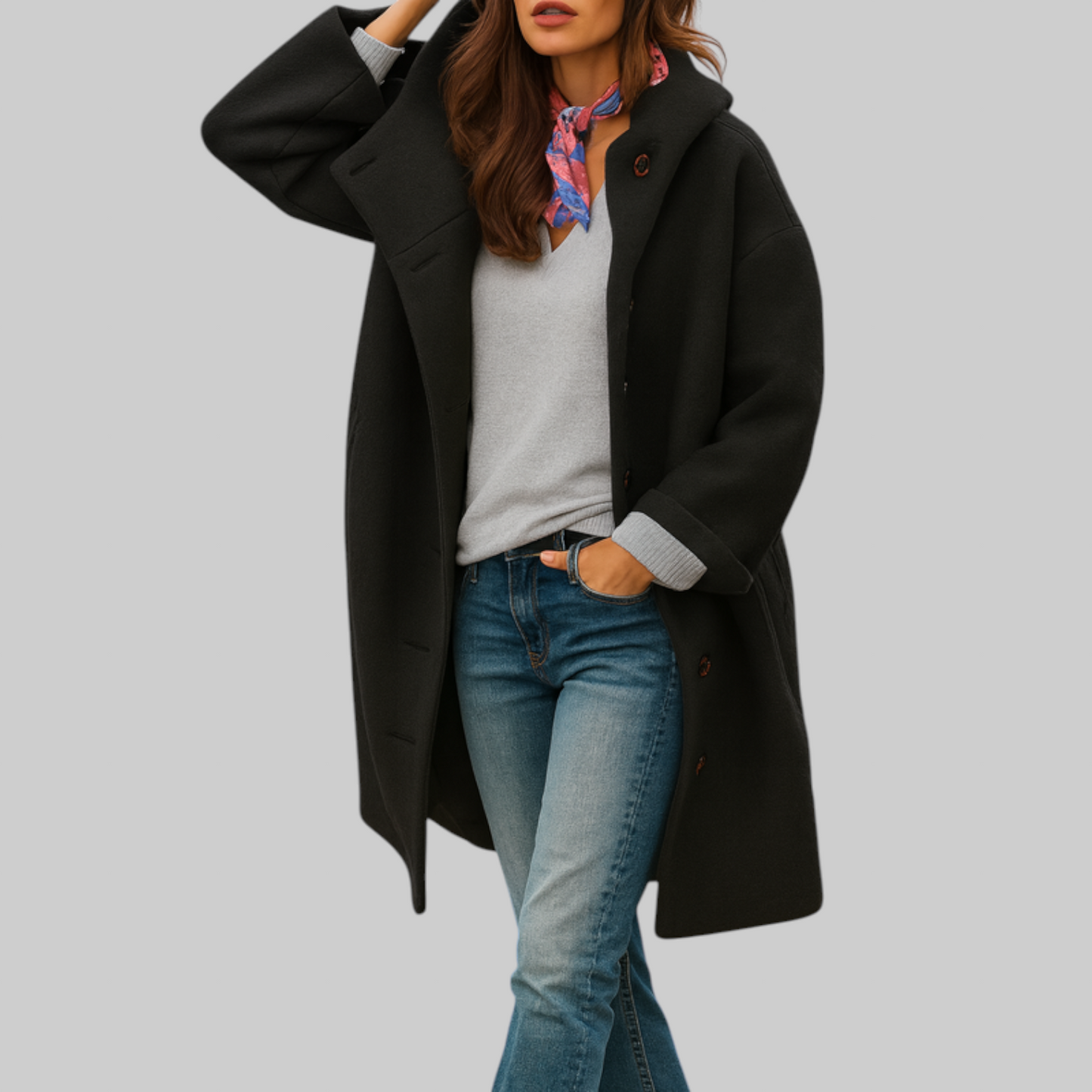 Freja | Abrigo Diario De Longitud Media Y Acogedor