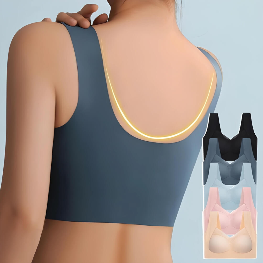 Dina | Sujetador Ultracómodo Sin Costuras (1+1 Compre uno, llévese otro gratis)