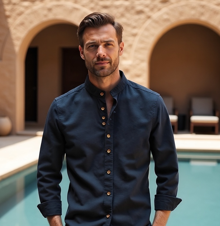 Camisa Japonesa "Katana"