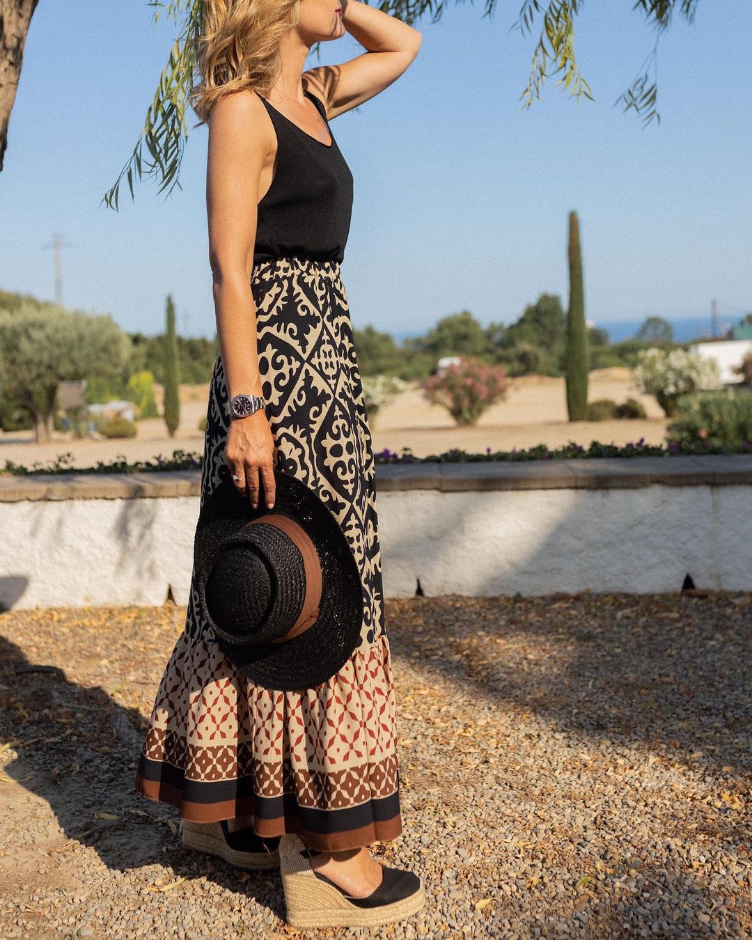Hily - Falda Larga Boho