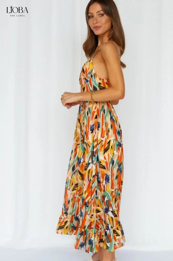Lioba | Colorido Vestido De Verano