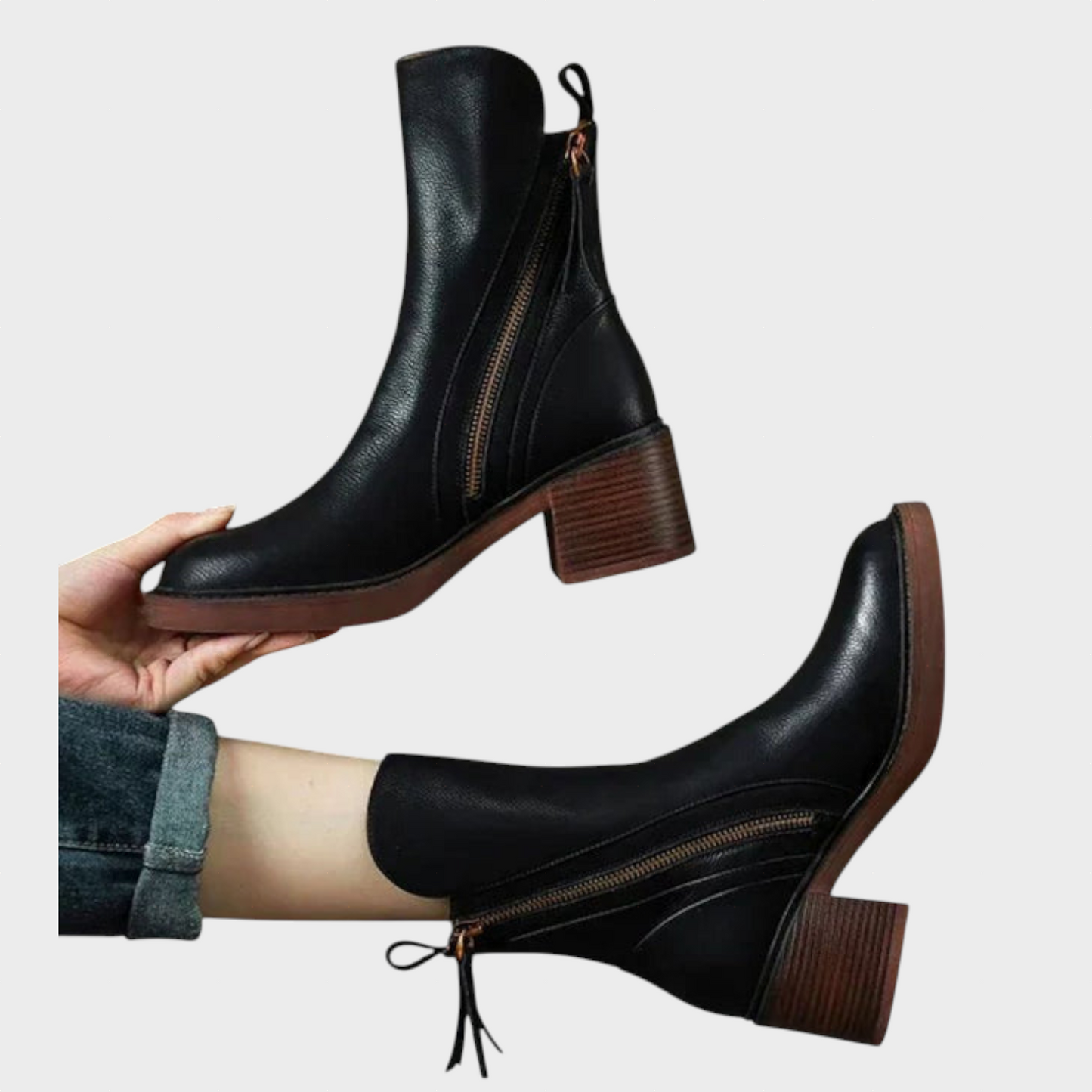 Valorine | Bota de cuero