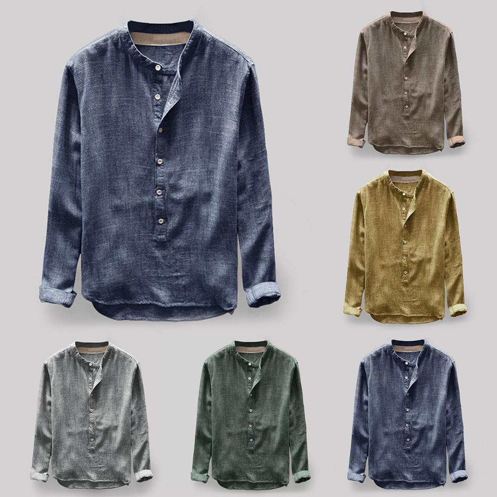 Gavi - Blusa clásica Oxford para hombre