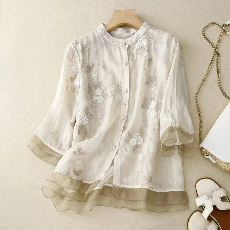 Mariella - Blusa Bordada