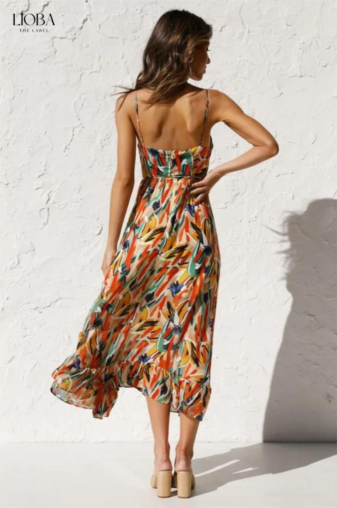 Lioba | Colorido Vestido De Verano