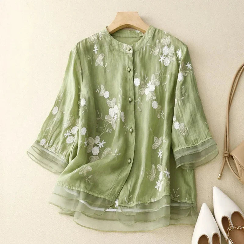 Mariella - Blusa Bordada