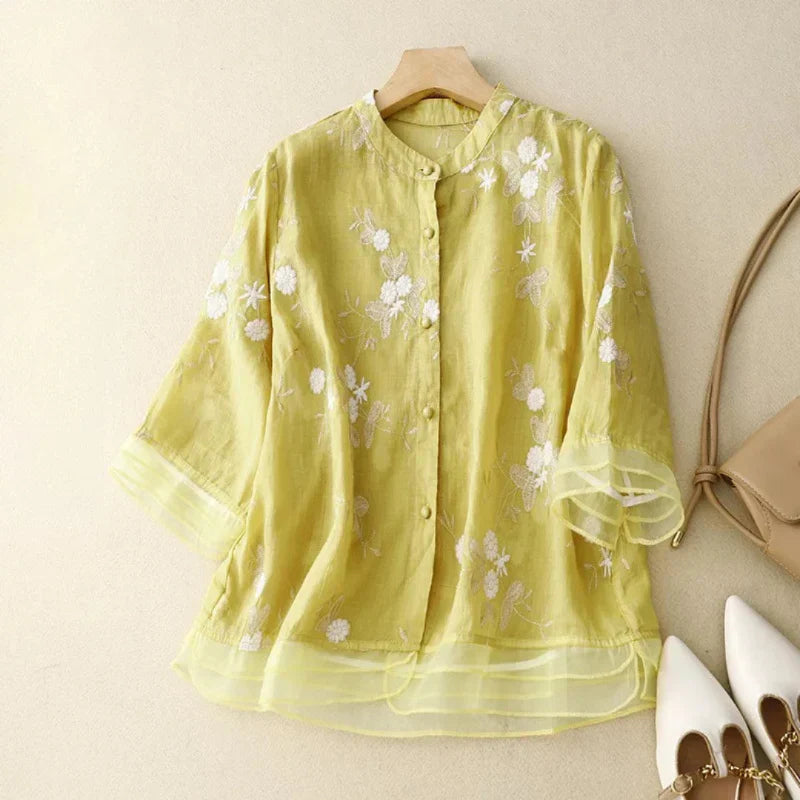 Mariella - Blusa Bordada