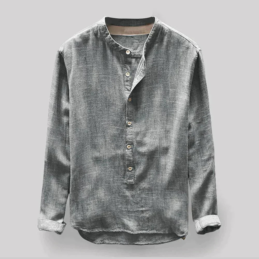 Gavi - Blusa clásica Oxford para hombre