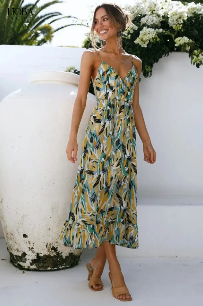 Lioba | Colorido Vestido De Verano