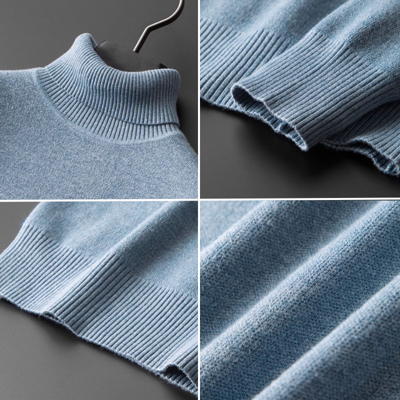 Harland Nanosilk - Suéter Cuello Alto Merino