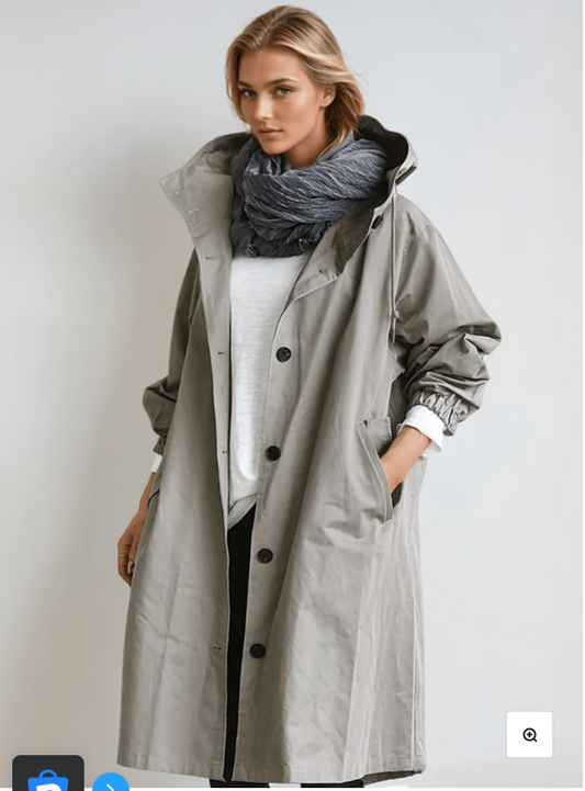 Luna - Capa De Lluvia Elegante y Repelente al Agua