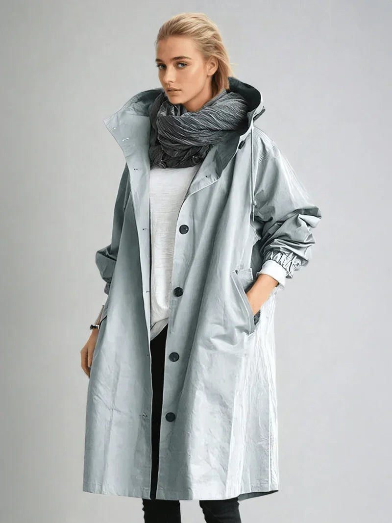 Luna - Capa De Lluvia Elegante y Repelente al Agua