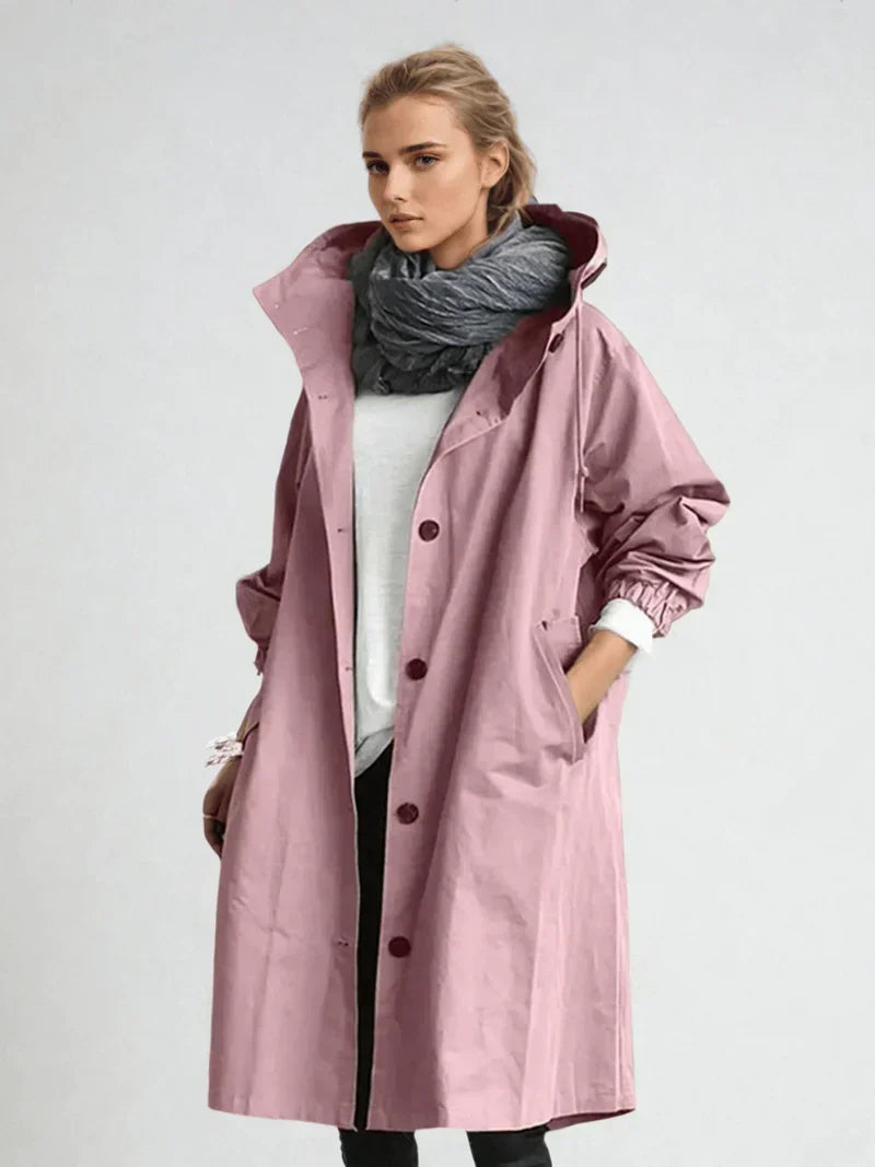 Luna - Capa De Lluvia Elegante y Repelente al Agua