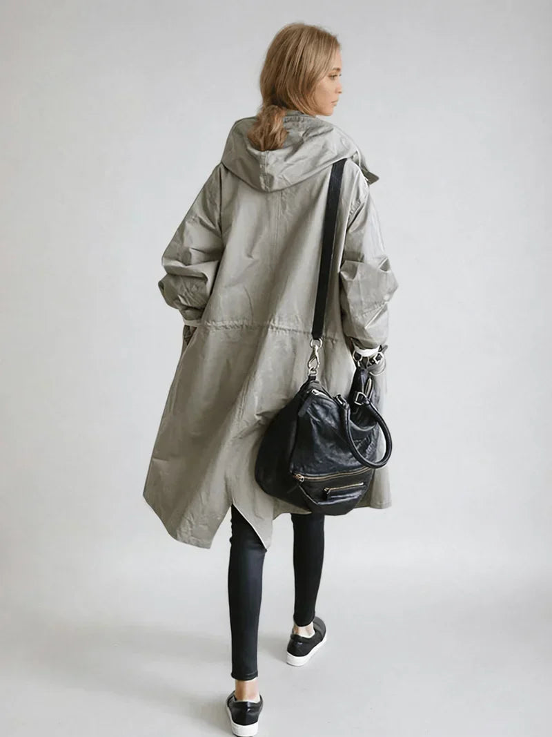 Luna - Capa De Lluvia Elegante y Repelente al Agua