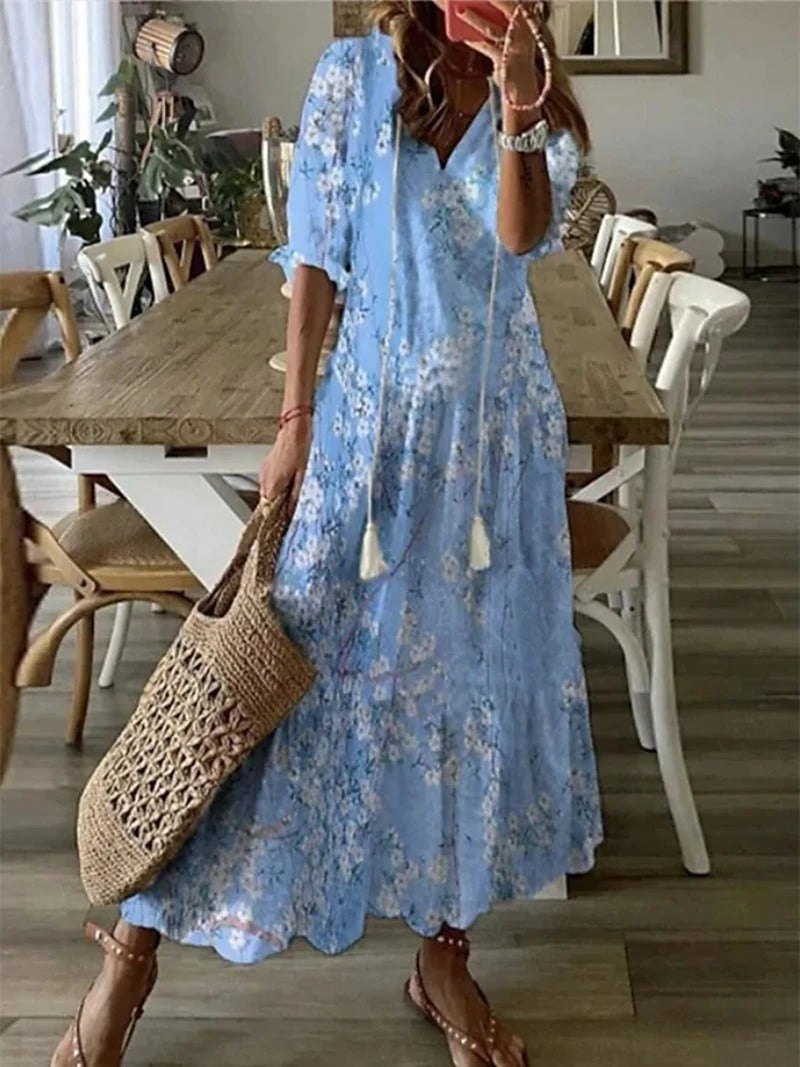 Mandy - Maxivestido Bohemio