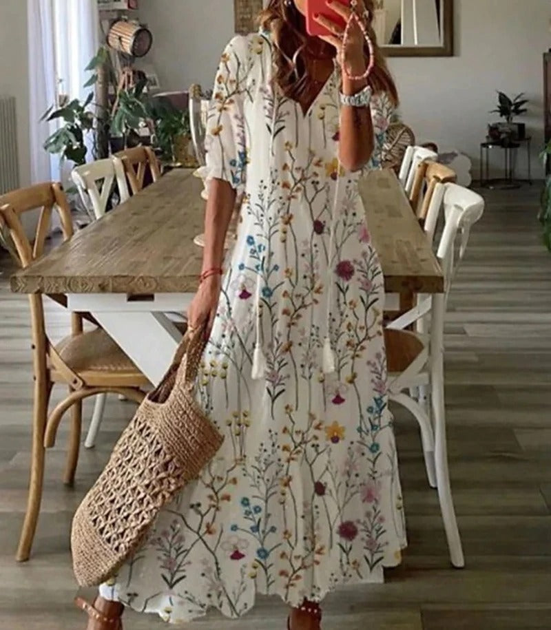 Mandy - Maxivestido Bohemio