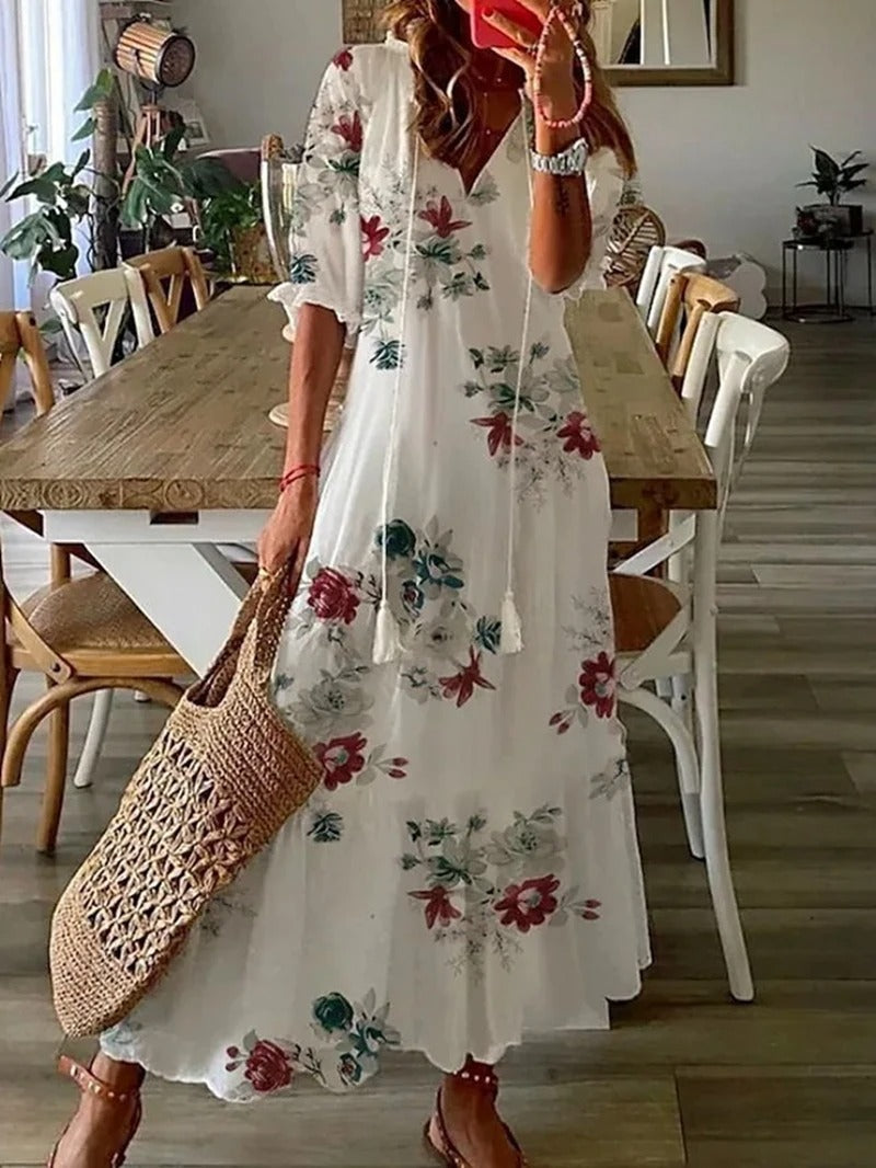 Mandy - Maxivestido Bohemio